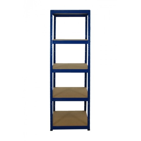 Regał metalowy Helios Color 196x50x50_5 - 175kg / na półkę, kolor: niebiesko-biały