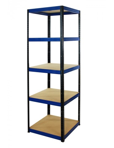 Helios Color Kwadrat - Regał metalowy Helios Color 196x60x60_5 - 175kg / na półkę, kolor: niebiesko-biały - product 5