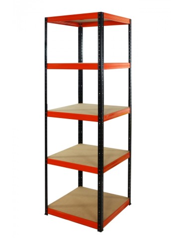 Helios Color Kwadrat - Regał metalowy Helios Color 196x60x60_5 - 175kg / na półkę, kolor: niebiesko-biały - product 7