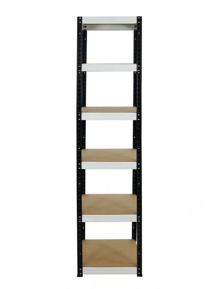 Helios Color Kwadrat - Regał metalowy Helios Color 196x45x45_6 - 175kg / na półkę, kolor: niebiesko-biały - product MODO24.PL 2