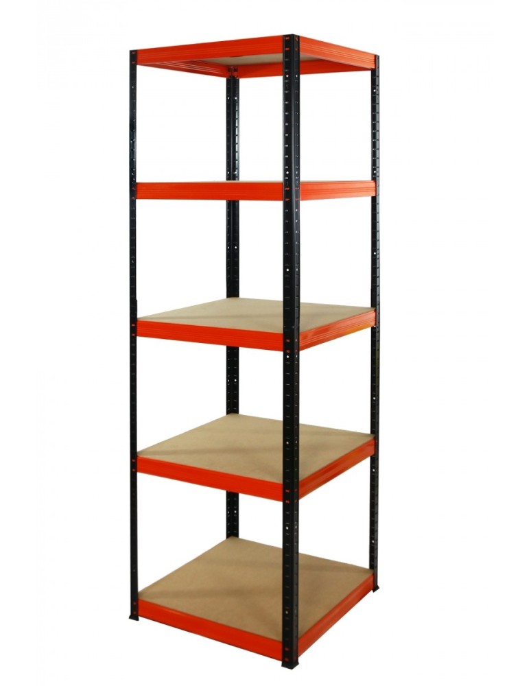 Helios Color Kwadrat - Regał metalowy Helios Color 213x50x50_5 - 175kg / na półkę, kolor: niebiesko-biały - product MODO24.PL 6