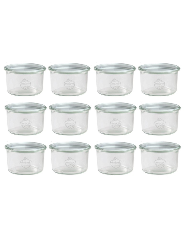 Słoiki i butelki - Słoiki WECK 12szt / żaroodporny słoik 200ml MOLD - product MODO24.PL 2
