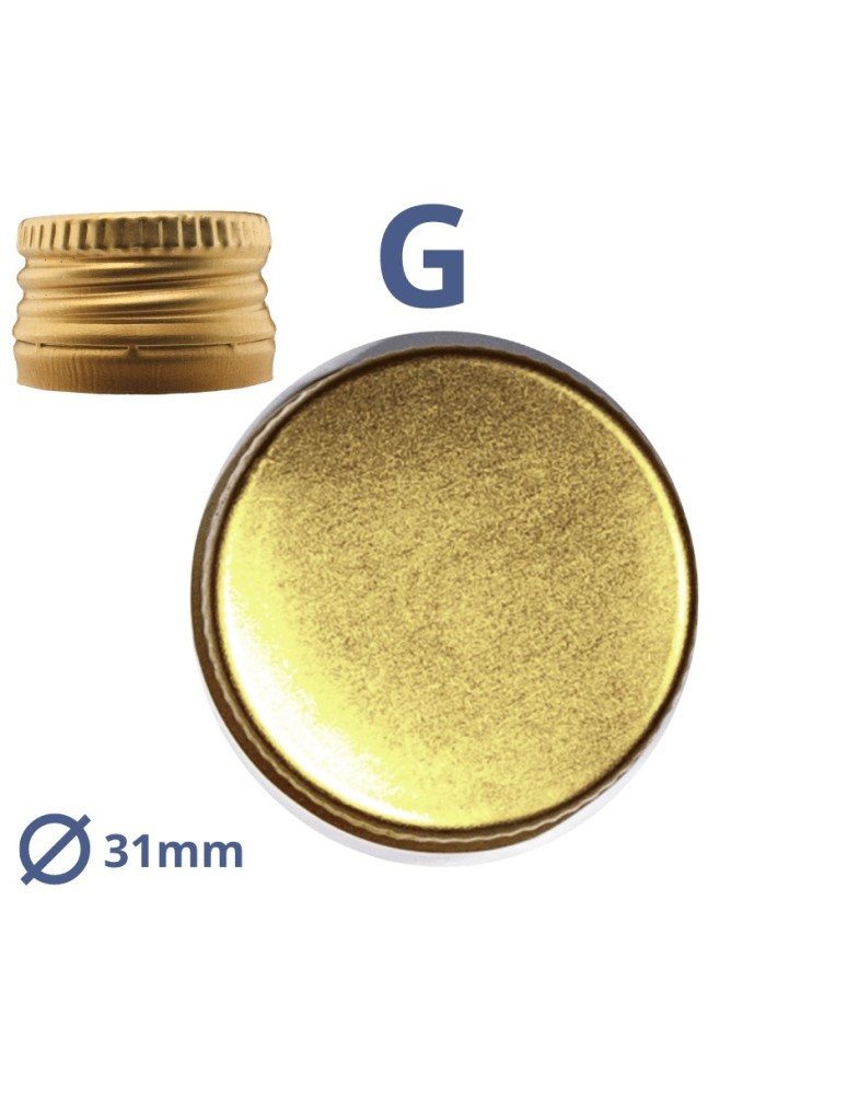 Słoiki i butelki - Pokrywki dekielki zakrętki nakrętki wieczka wieka 31mm 6 szt WZÓR G PZH - product MODO24.PL 4