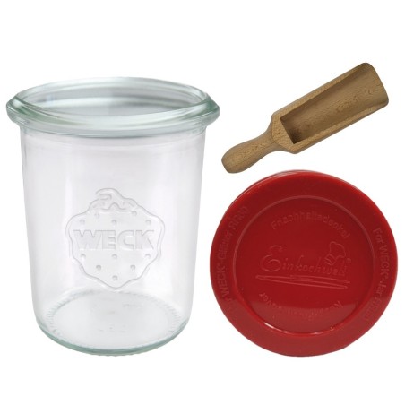 Słoiki WECK / silikonowe wieko, miarka słoik 160ml MOLD