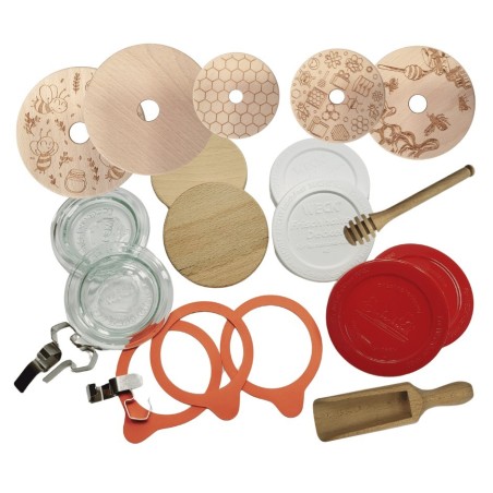 Słoiki WECK x12 / plastikowe wieko słoik 160ml MOLD