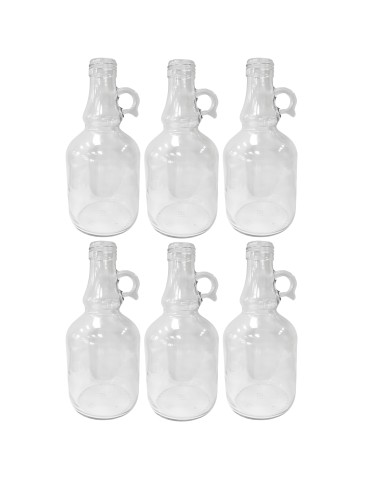 Butelki 500 ml galon z uchwytem soki na olej oliwę fi31 6szt BEZ NAKRETEK - produkt 2
