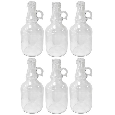 Butelki 500 ml galon z uchwytem soki na olej oliwę fi31 6szt BEZ NAKRETEK