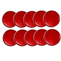 Pokrywki dekielki zakrętki nakrętki wieczka wieka 28mm 10 szt WZÓR R PZH
