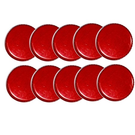 Pokrywki dekielki zakrętki nakrętki wieczka wieka 28mm 10 szt WZÓR R PZH