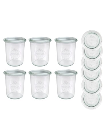 Słoiki WECK x6 / szklane wieko słoik 160ml MOLD - produkt 2