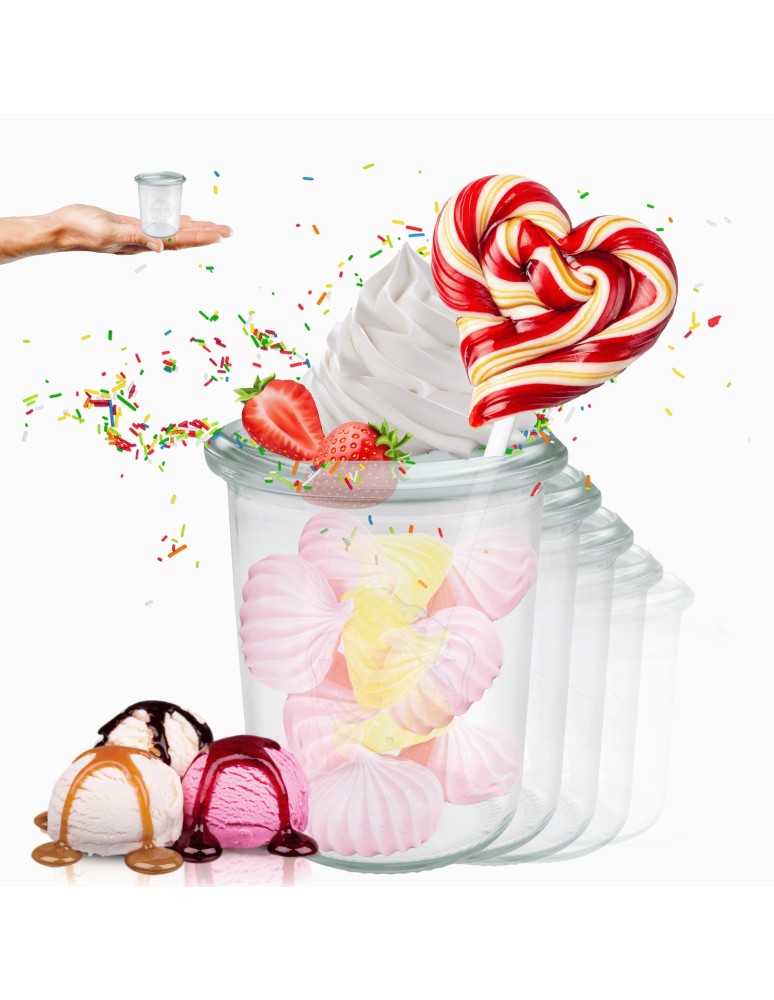 Słoiki i butelki - Słoiki WECK x12 / żaroodporny słoik 160ml MOLD - produkt MODO24.PL 1