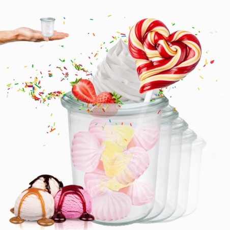 Słoiki WECK x6 / żaroodporny słoik 160ml MOLD