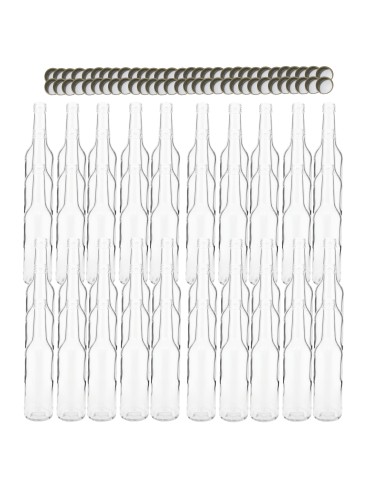 Butelki 330 ml na sok nalewkę syrop tradycyjne fi28 60szt NAKRĘTKI - produkt 2