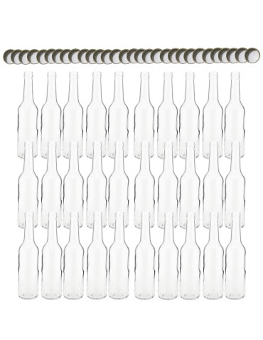 Butelki 330 ml na sok nalewkę syrop tradycyjne fi28 30szt NAKRĘTKI - produkt 2