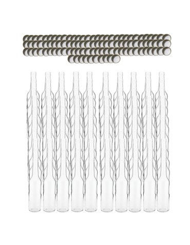 Butelki 330 ml na sok nalewkę syrop tradycyjne fi28 100szt NAKRĘTKI - produkt 2