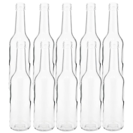 Butelki 330 ml na sok nalewkę syrop tradycyjne fi28 10szt BEZ NAKRETEK