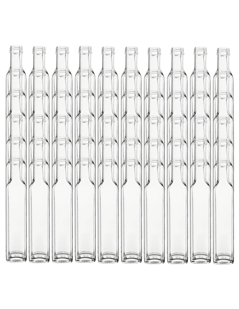 Szklane butelki na alkohol - galoniki - Butelki 250ml maraski kwadratowe soki na olej oliwę fi31 60szt BEZ NAKRETEK - product MODO24.PL 2