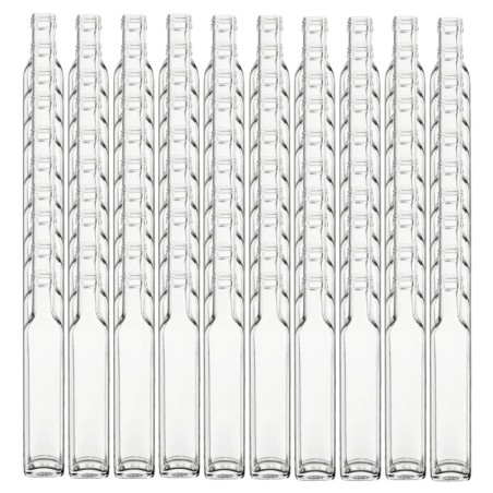 Butelki 250 ml maraski kwadratowe soki na oliwę fi31 100szt BEZ NAKRETEK