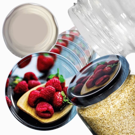 Zakrętki do słoików dekielki pokrywki nakrętki wieczka 82mm 6szt WZÓR M PZH