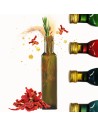 Butelka 250 ml maraska kwadratowa zielona oliwa fi31 1szt BEZ NAKRETKI