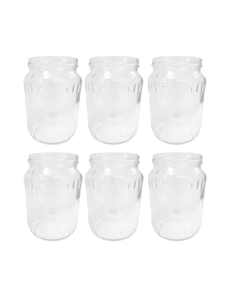 Słoiki - Słoiki 720ml 0,7l soki ogórki papryka kompot fasolka szparagi 6sztuk 82mm - product MODO24.PL 2