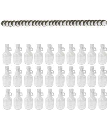 Butelki 250 ml galon z uchwytem soki na olej oliwę fi31 30szt NAKRĘTKI - produkt 2