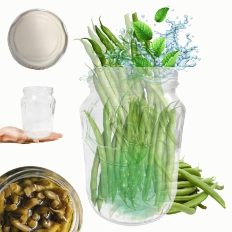 Słoik 720ml 0,7l soki ogórki papryka kompot fasolka szparagi 1sztuka 82mm