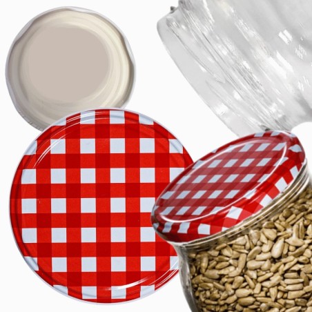 Zakrętka do słoika dekiel pokrywka nakrętka wieczko wieko 82mm 1 szt WZÓR K