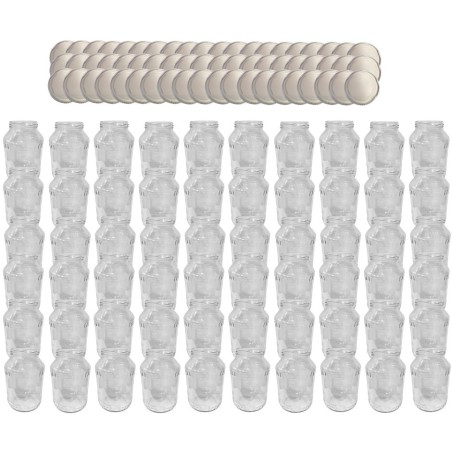 Słoiki 1500ml 1,5l ogórki małosolne soki grzyby nalewki 60kpl zakrętki 82mm