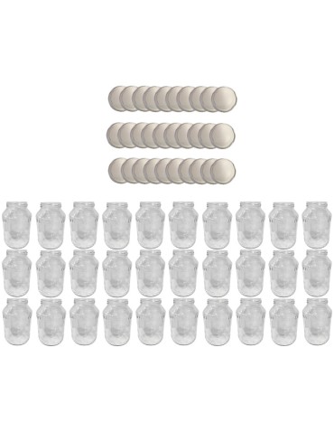 Słoiki 1500ml 1,5l ogórki małosolne soki grzyby nalewki 30kpl zakrętki 82mm - produkt 2