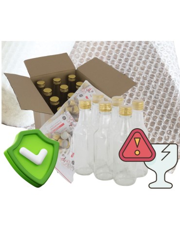 Szklane butelki na alkohol - galoniki - Butelki 250 ml galon z uchwytem soki na olej oliwę fi31 100szt NAKRĘTKI - product 12