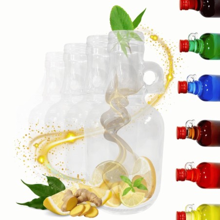 Butelki 250 ml galon z uchwytem soki na olej oliwę fi31 60szt BEZ NAKRETEK