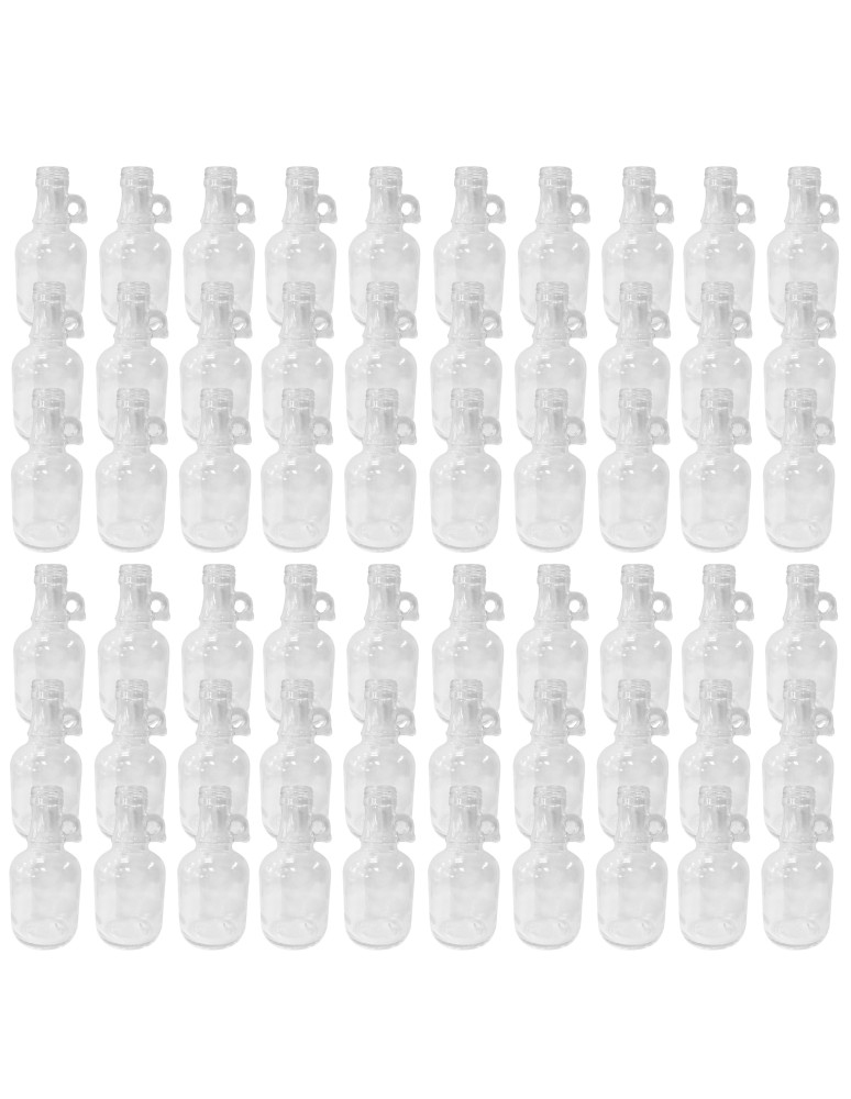Szklane butelki na alkohol - galoniki - Butelki 250 ml galon z uchwytem soki na olej oliwę fi31 60szt BEZ NAKRETEK - product MODO24.PL 2