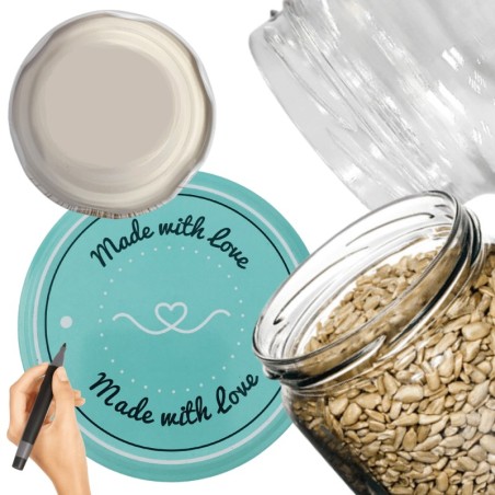 Zakrętka do słoika dekiel pokrywka nakrętka wieczko wieko 82mm 1 szt WZÓR J