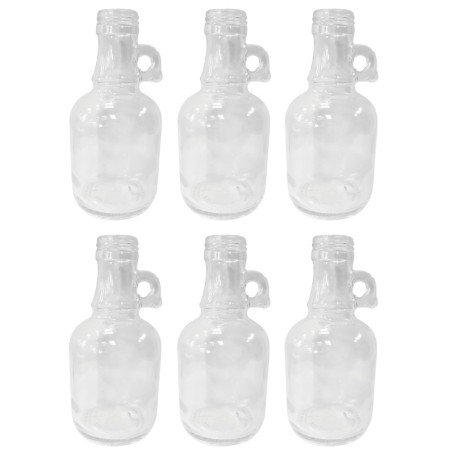 Butelki 250 ml galon z uchwytem soki na olej oliwę fi31 6szt BEZ NAKRETEK