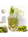 Słoiki 1500ml 1,5l na ogórki małosolne soki grzyby nalewki 30szt. 82mm PZH