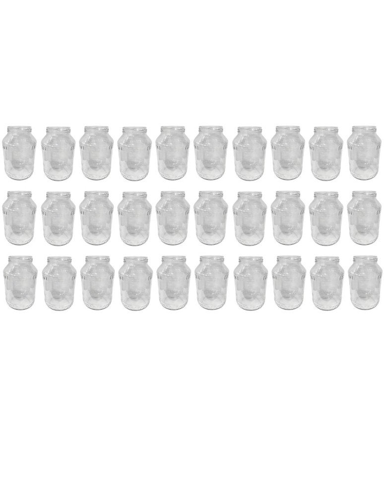 Słoiki - Słoiki 1500ml 1,5l na ogórki małosolne soki grzyby nalewki 30szt. 82mm PZH - product MODO24.PL 2