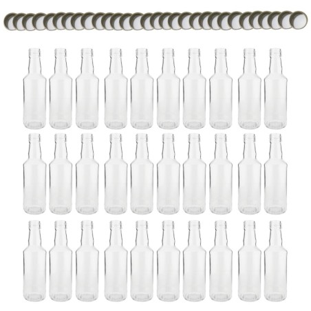 Butelki 200 ml na sok nalewkę syrop tradycyjne fi28 30szt NAKRĘTKI