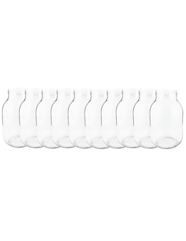 Słoiki - Słoiki 4000ml 4l na ogórki soki cukinia suszone grzyby nalewki 10szt. 100mm - produkt 2