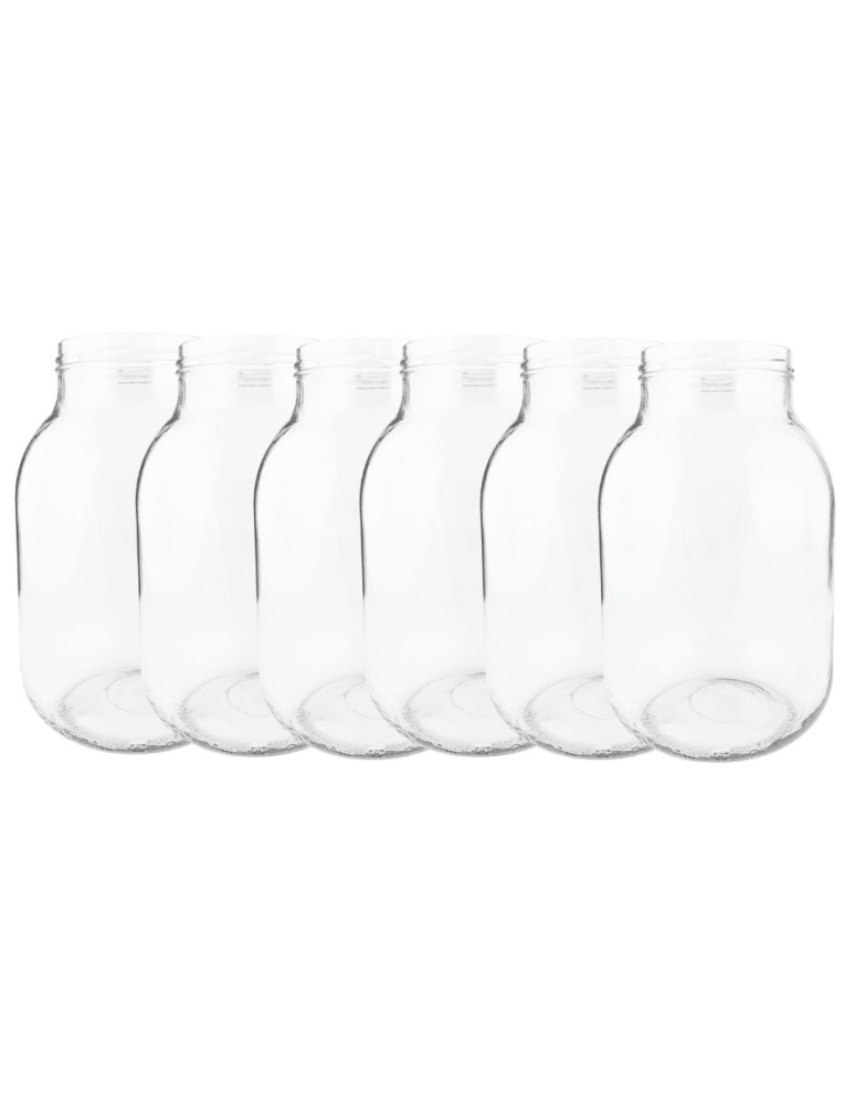 Słoiki - Słoiki 4000ml 4l na ogórki soki cukinia suszone grzyby nalewki 6szt. 100mm - product MODO24.PL 2