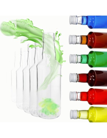 Butelki 200 ml na sok nalewkę syrop tradycyjne fi28 60szt BEZ NAKRETEK