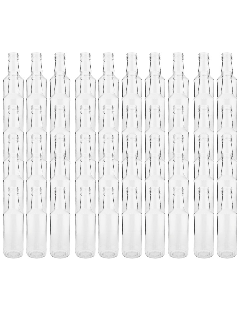 Szklane butelki na alkohol - galoniki - Butelki 200 ml na sok nalewkę syrop tradycyjne fi28 60szt BEZ NAKRETEK - product MODO24.PL 2