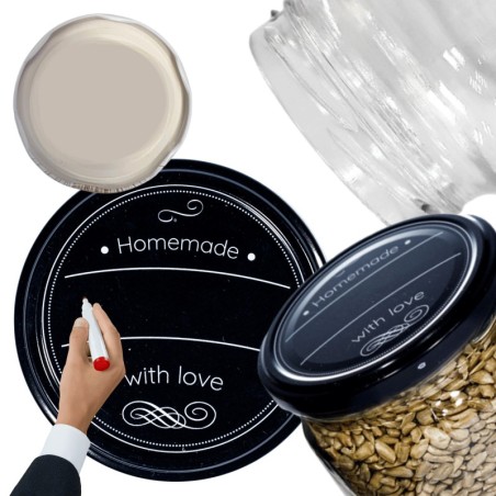 Zakrętka do słoika dekiel pokrywka nakrętka wieczko wieko 82mm 1 szt WZÓR H