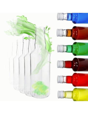 Butelki 200 ml na sok nalewkę syrop tradycyjne fi28 10szt BEZ NAKRETEK