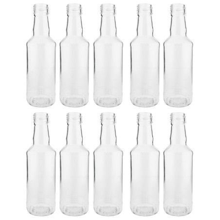 Butelki 200 ml na sok nalewkę syrop tradycyjne fi28 10szt BEZ NAKRETEK