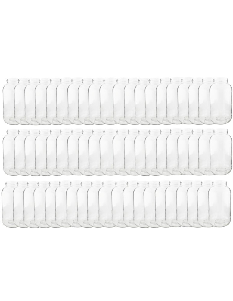 Słoiki - Słoiki 2000ml 2l na ogórki soki suszone grzyby nalewki 60sztuk 82mm PZH - product MODO24.PL 2