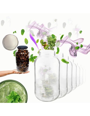 Słoiki 2000ml 2l na ogórki soki suszone grzyby nalewki 30sztuk 82mm PZH