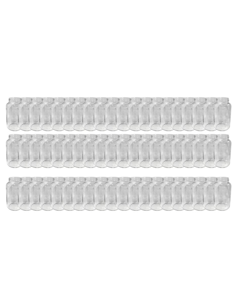 Słoiki - Słoiki 1500ml 1,5l na ogórki małosolne soki grzyby nalewki 60szt. 82mm PZH - product MODO24.PL 2