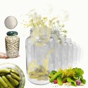 Słoiki 1500ml 1,5l na ogórki małosolne soki grzyby nalewki 10szt. 82mm PZH