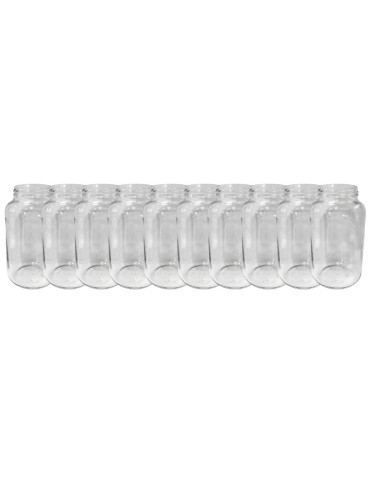 Słoiki 1500ml 1,5l na ogórki małosolne soki grzyby nalewki 10szt. 82mm PZH - produkt 2